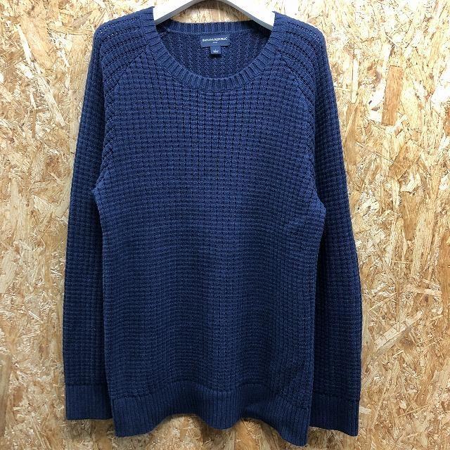 BANANA REPUBLIC バナナリパブリック Lサイズ メンズ ローゲージ