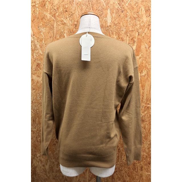 ARCHI 長袖セーター ベージュ/ブラウン LOWRYS FARM（ローリーズファーム） 薄手 ハイゲージニット セーター V