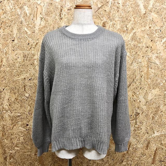 w closet ダブルクローゼット W CLOSET ニット セーター 丸首 ロング 
