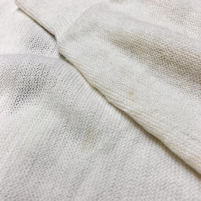 SPORTSWEAR - M メンズ インポート古着 ニット カーディガン 胸に亀の