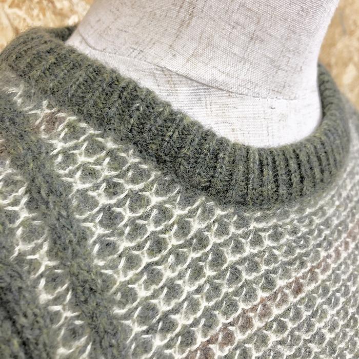 新品【G/Fore】MENS 長袖 クルーネックプルオーバーニット／グレー／XL 18Gプレーンクルーネックプルオーバー（ニット／セーター）｜IENA