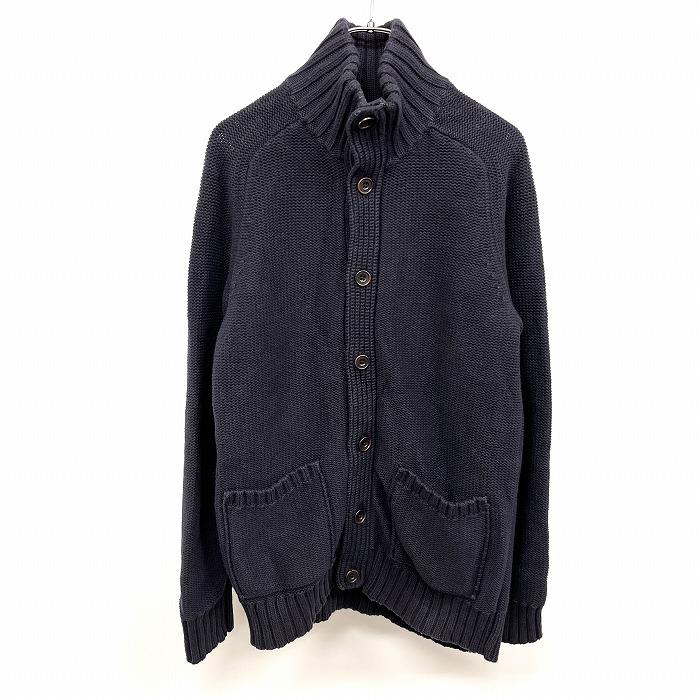GAP ギャップ ニット カーディガン ボタン留め ハイネック 無地 GAP ギャップ ニット カーディガン ボタン留め ハイネック 無地