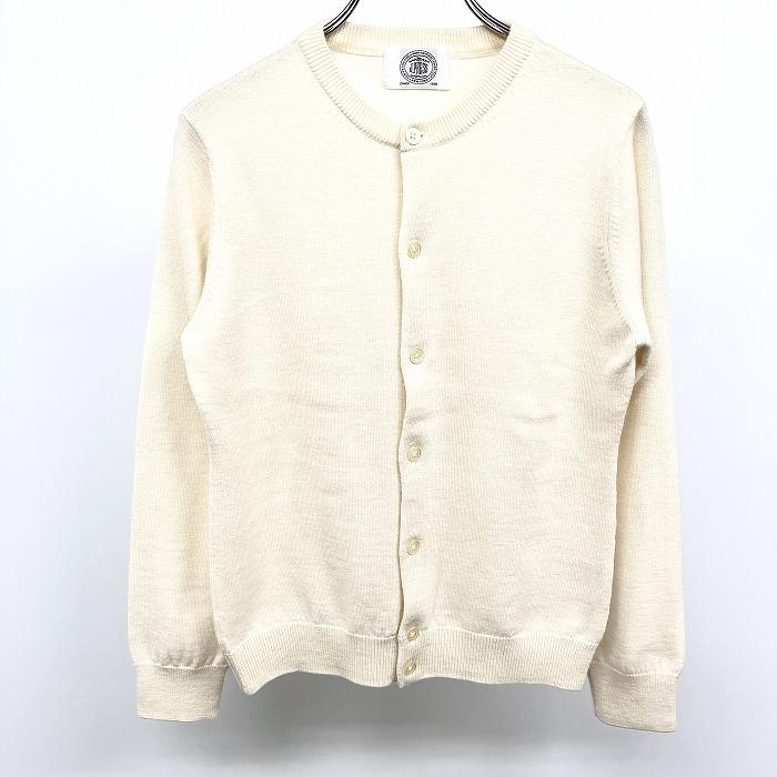 J.PRESS ジェイプレス 薄手 ニット カーディガン ボタン留めセーター 