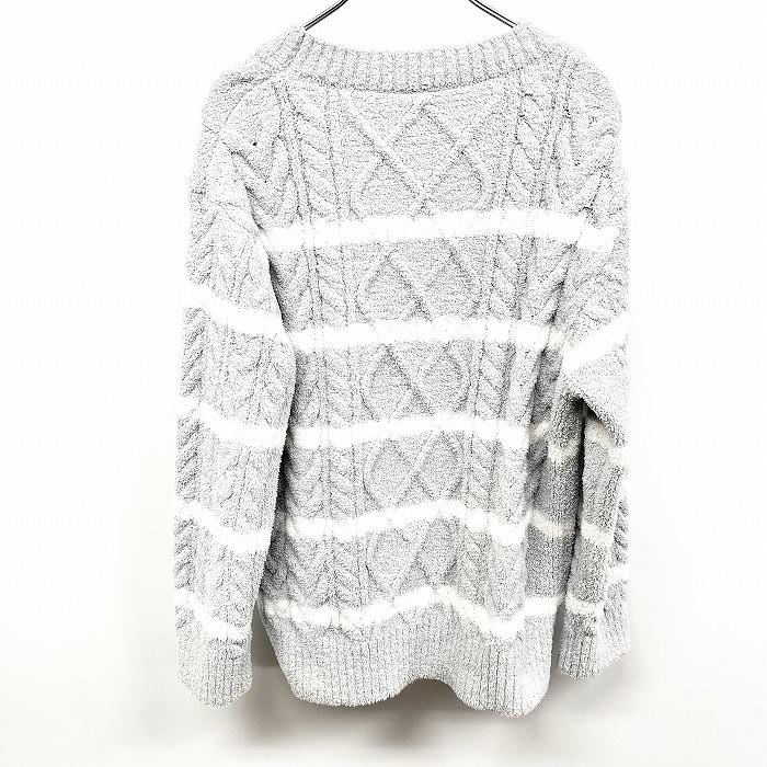 【定番⭐︎美品】ジェラートピケ　ルームウェア　ケーブルニット　上下セット 定番⭐︎美品】ジェラートピケ ルームウェア ケーブルニット