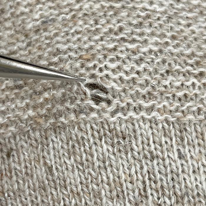 グリーンレーベルリラクシング 【新品/訳アリ】 ホールガーメントニットチュニック ワンピース セーター 日本製 Free ベージュ レディース | green label relaxing | 02