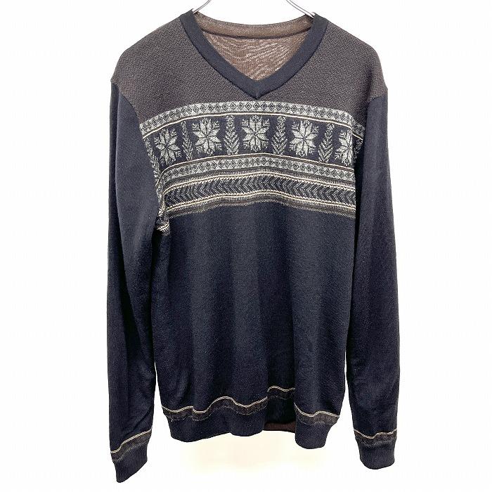 TAKEO KIKUCHI（タケオキクチ） ニット セーター 長袖 リバーシブル