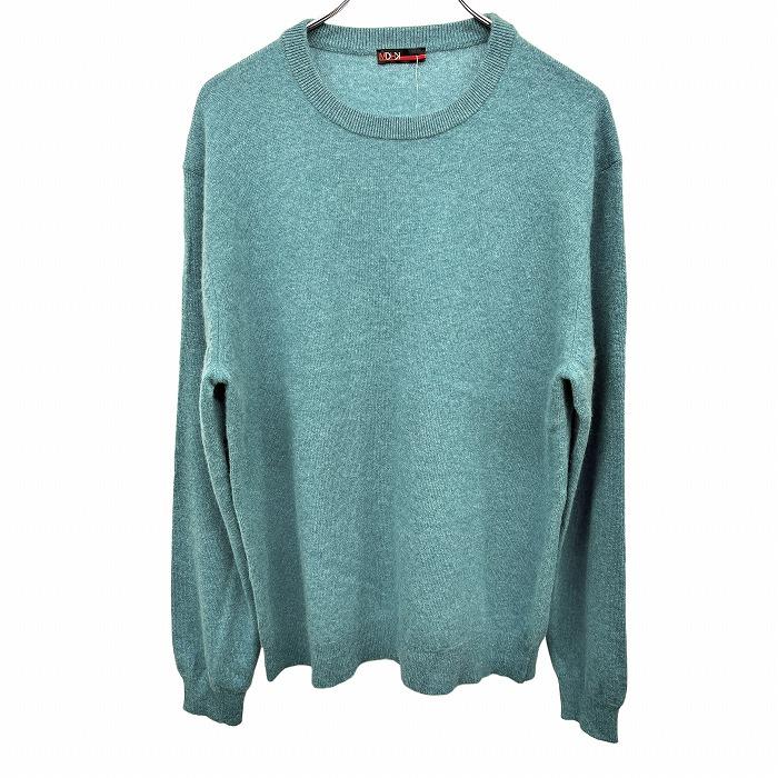 新品】MDHK サンプル品 薄手 ニット セーター 長袖 無地 丸首 カシミヤ 