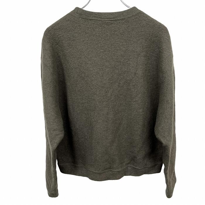 ORCIVAL（オーシバル） ウール系 カットソー ショート丈 裾に刺繍 長袖