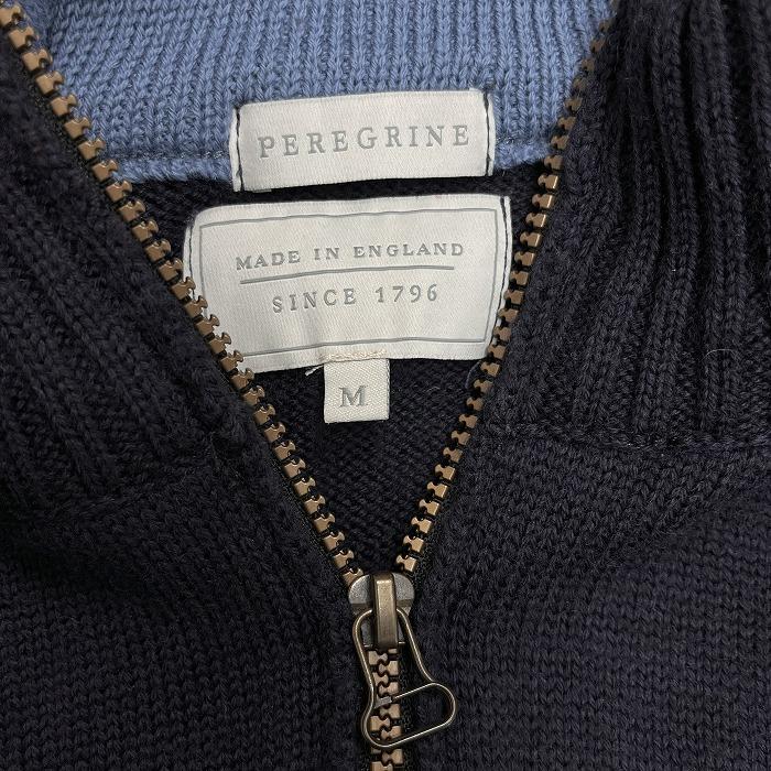PEREGRINE ペレグリン ニット セーター ハーフジップ スリム PEREGRINE ペレグリン ニット セーター ハーフジップ スリム