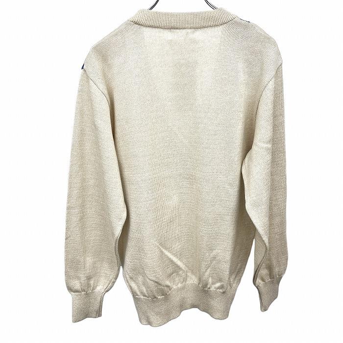 smoothmoodリブ編み長袖セーター アイボリー smoothmoodリブ編み長袖