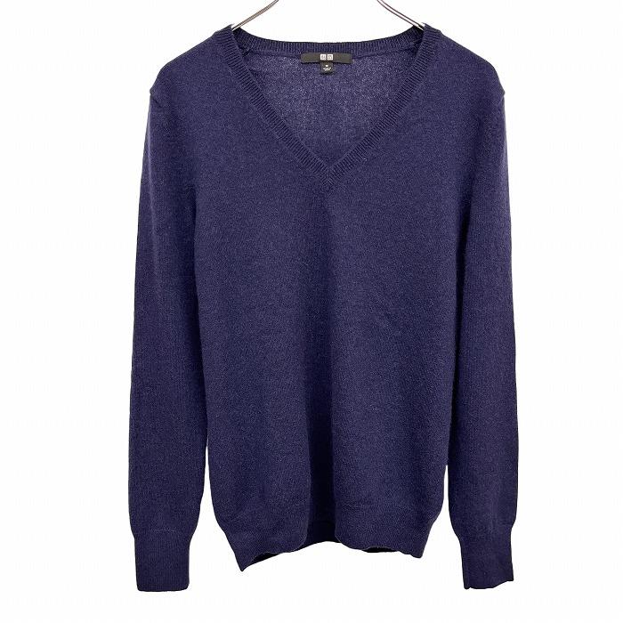 ユニクロ UNIQLO 薄手 ニット セーター Vネック 無地 長袖 プル ユニクロ UNIQLO 薄手 ニット セーター Vネック 無地 長袖 プル