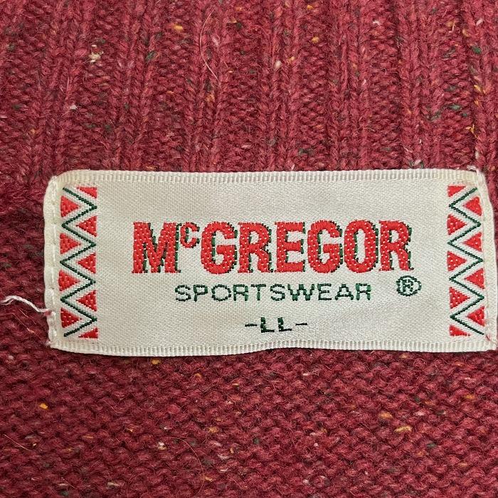 McGREGOR（マックレガー） ニット セーター ハイネック 長袖 ウール
