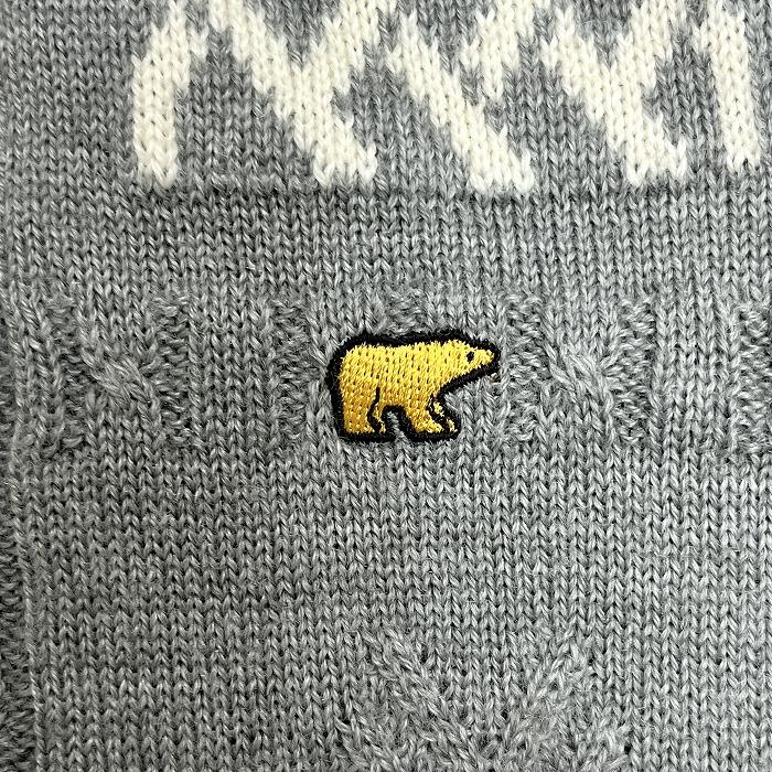 Golden Bear ゴールデンベア ケーブルニット セーター Vネック Golden Bear ゴールデンベア ケーブルニット セーター Vネック