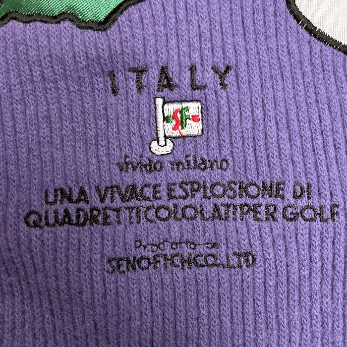 極美品★SENOFICH ITALYスキーウェア　M紫黄色セパレートブランドロゴ 極美品 SENOFICH ITALYスキーウェア M紫黄色セパレートブランド