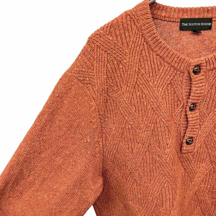 【スコッチハウス】セーター THE SCOTCH HOUSE（ザ・スコッチハウス） ニット セーター ヘンリー