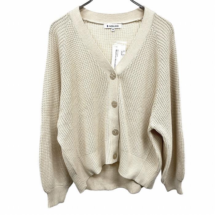 GLOBAL WORK グローバルワーク 【新品】GLOBAL ポップコーンニット 