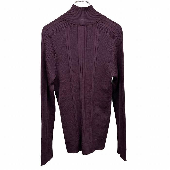 EPOCA UOMO（エポカ ウォモ） 三陽商会 薄手 リブニット ボタン