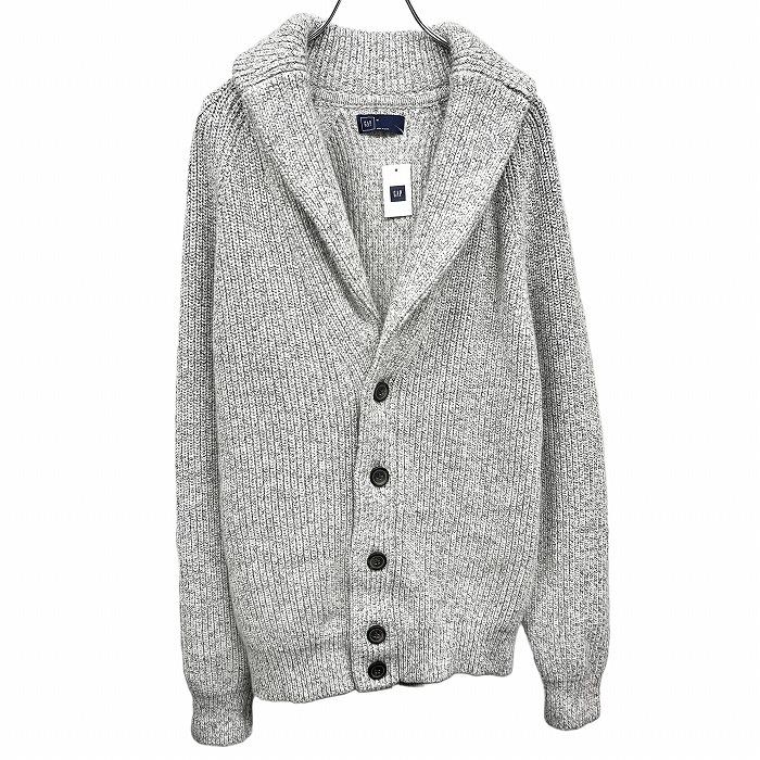 新品】GAP ニット カーディガン スリムフィット ラグランスリーブ 無地  