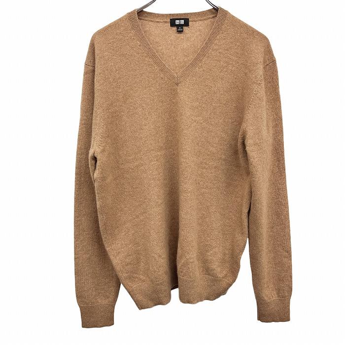ユニクロ UNIQLO 薄手 ニット セーター Vネック 無地 長袖 プル ユニクロ UNIQLO 薄手 ニット セーター Vネック 無地 長袖 プル