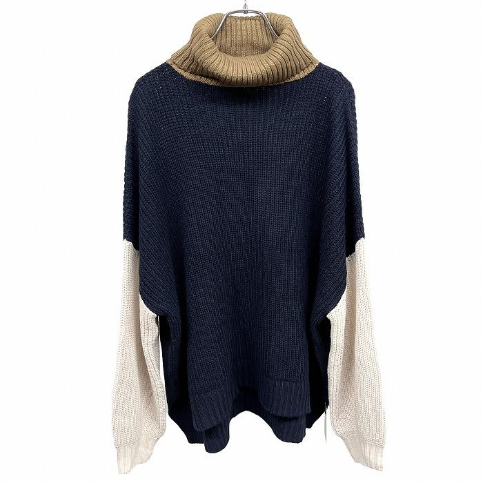 笑み凛 さま 専用です★レオナール タートルネック セーター サイズM ハニカムタートルネックニット｜MEN｜251HAC70-024I｜AZUL BY MOUSSY