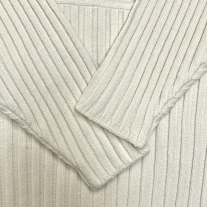 ロペピクニック 【新品】ROPE PICNIC リブニット セーター 着丈短め ハイネック 長袖 アクリル×ポリ 38 オフホワイト 白系 レディース | ROPE' PICNIC | 02