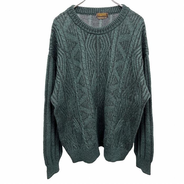 ARAMIS アラミス ケーブルニット セーター 長袖 プルオーバー