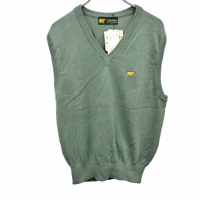 ゴールデンベア ニットベスト Golden Bear ゴールデンベア 【新品】Golden ニット ベスト Vネック