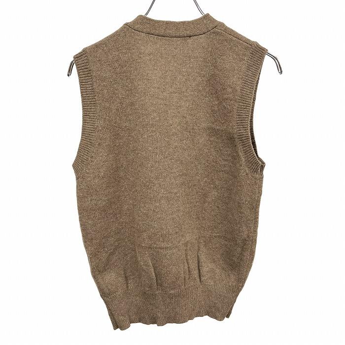 マドモアゼルノンノン ワッペン付きカーディガン マドモアゼルノンノン スウェットカーディガン グレー ワッペン トレーナー