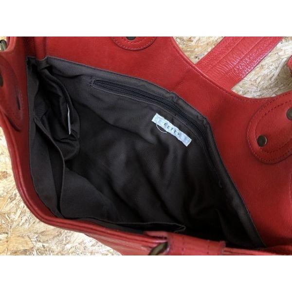 ケティ KETTY ハンドバッグ 無地 内ポケット3つ 鞄 かばん カバン レッド 赤 レディース | ketty | 01