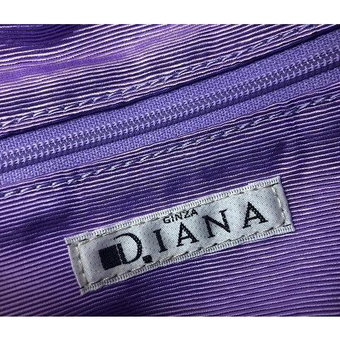 DIANA ハンドバッグ ショルダーバッグ ダイアナ DIANA ショルダーバッグ（Mサイズ） （アイボリー合皮