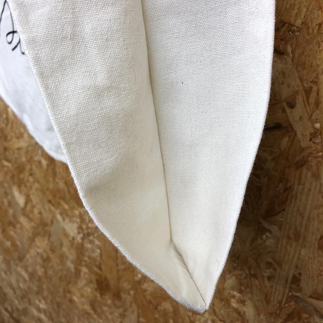 RANDA ランダ - トートバッグ エコバッグ ロゴ イラスト ハイヒール プリント ナチュラルカラー・オフホワイト×ブラック | RANDA | 04