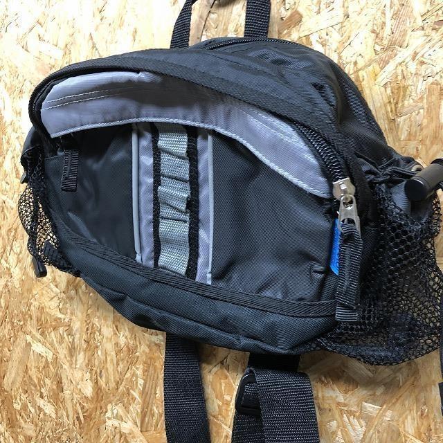 VIAGGIO - ウエストバッグ ボディバッグ かばん カバン 背当てがメッシュ地 ブラック×グレー |  | 01