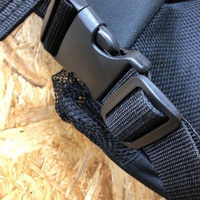 VIAGGIO - ウエストバッグ ボディバッグ かばん カバン 背当てがメッシュ地 ブラック×グレー |  | 05