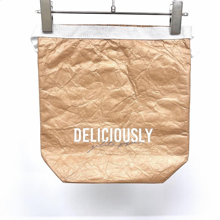 gelato pique ジェラートピケ ペーパー保冷バッグ ベルト一体 英字