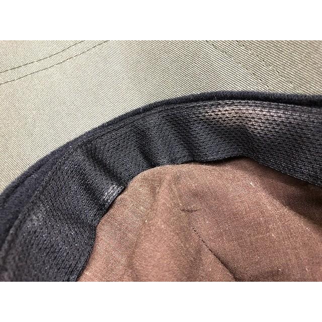 アーノルドパーマー Arnold Palmer キャップ ロゴ刺繍 スタッズ付き 帽子 綿100% サイズ56〜58 カーキ×ベージュ×ブラウン | Arnold Palmer | 07