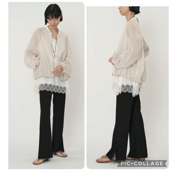 CHIGNON(シニヨン)/ヘムレースサテンタンク : アンドゥ - 通販 - Yahoo