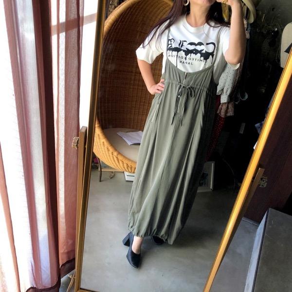 CHIGNON(シニヨン)/ドロストバルーンキャミOP : 15-33-632231  