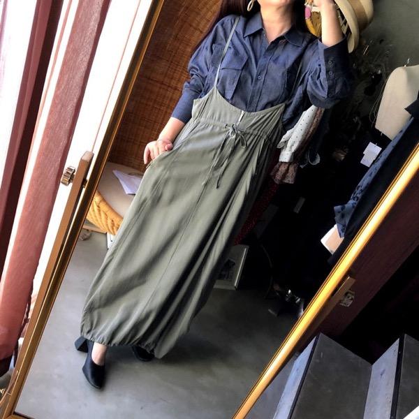 CHIGNON(シニヨン)/ドロストバルーンキャミOP : 15-33-632231  