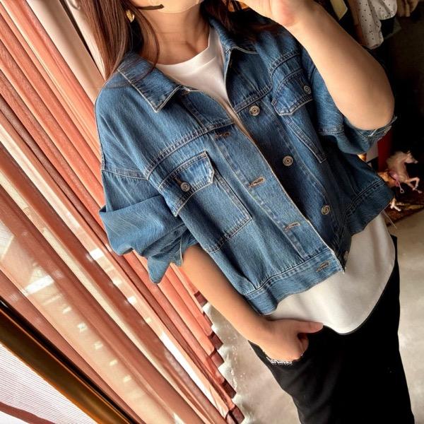 CHIGNON(シニヨン)/ワイドデニムJK : アンドゥ - 通販 - Yahoo