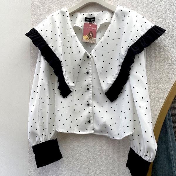 【13800→9660】sister jane(シスタージェーン)/Silverwearフリルブラウス | 