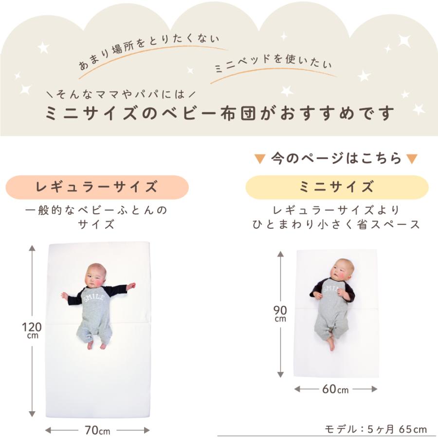 un doudou 日本製 ミニ 固綿敷布団 4点セット 60×90cm un doudou 日本製 ミニ 固綿敷布団 4点セット 60×90cm