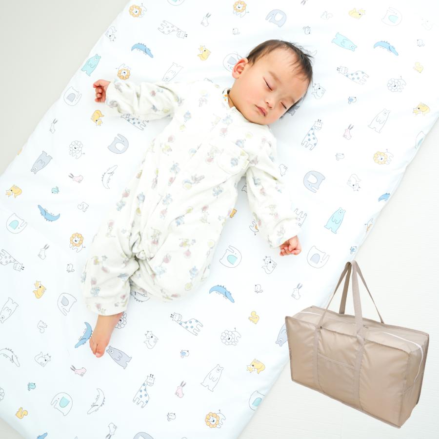 リラックスサポート&メンテナンス各３袋セット un doudou お昼寝布団 保育園 3点セット 70×120cm お昼寝布団セット