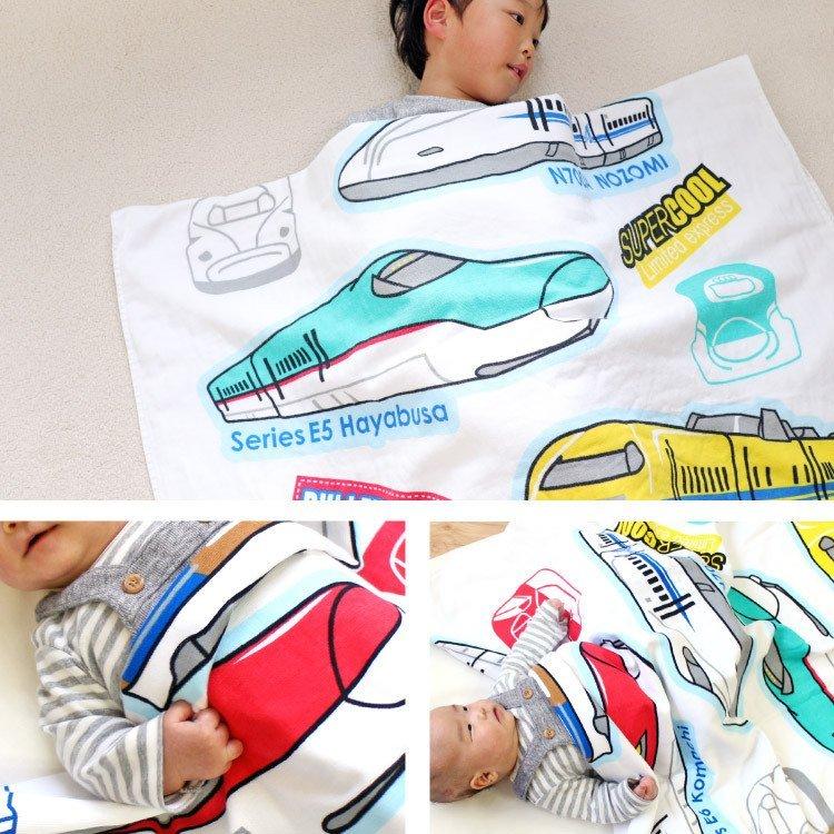 un doudou タオルケット ハーフケット 100×140 JR 新幹線 電車 un doudou タオルケット ハーフケット 100×140 JR 新幹線 電車