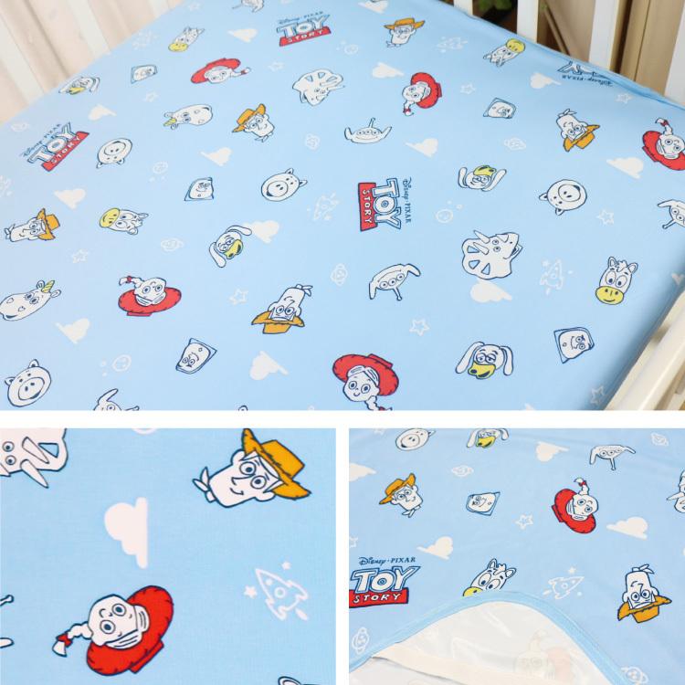 Disney（ディズニー） 冷感防水シーツ レギュラーサイズ 70×120cm プー