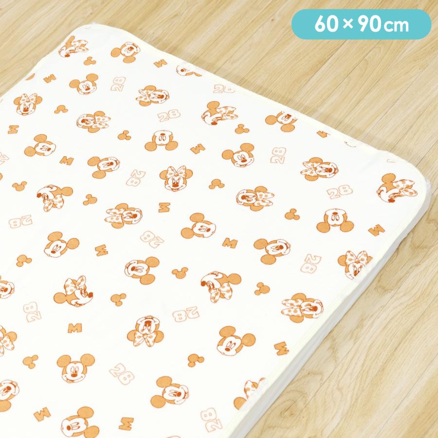 Disney（ディズニー） 1個のみ配送・送料込 防水シーツ 60×90cm