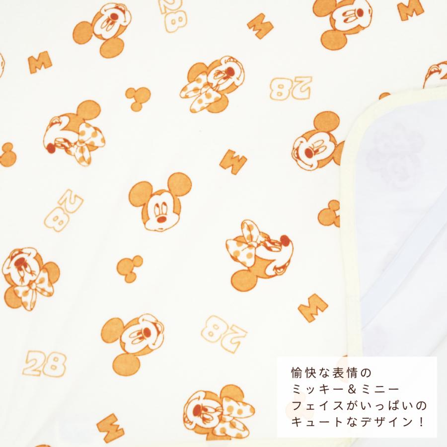 Disney（ディズニー） 防水シーツ 60×90cm ミニサイズ ミッキー ミニー