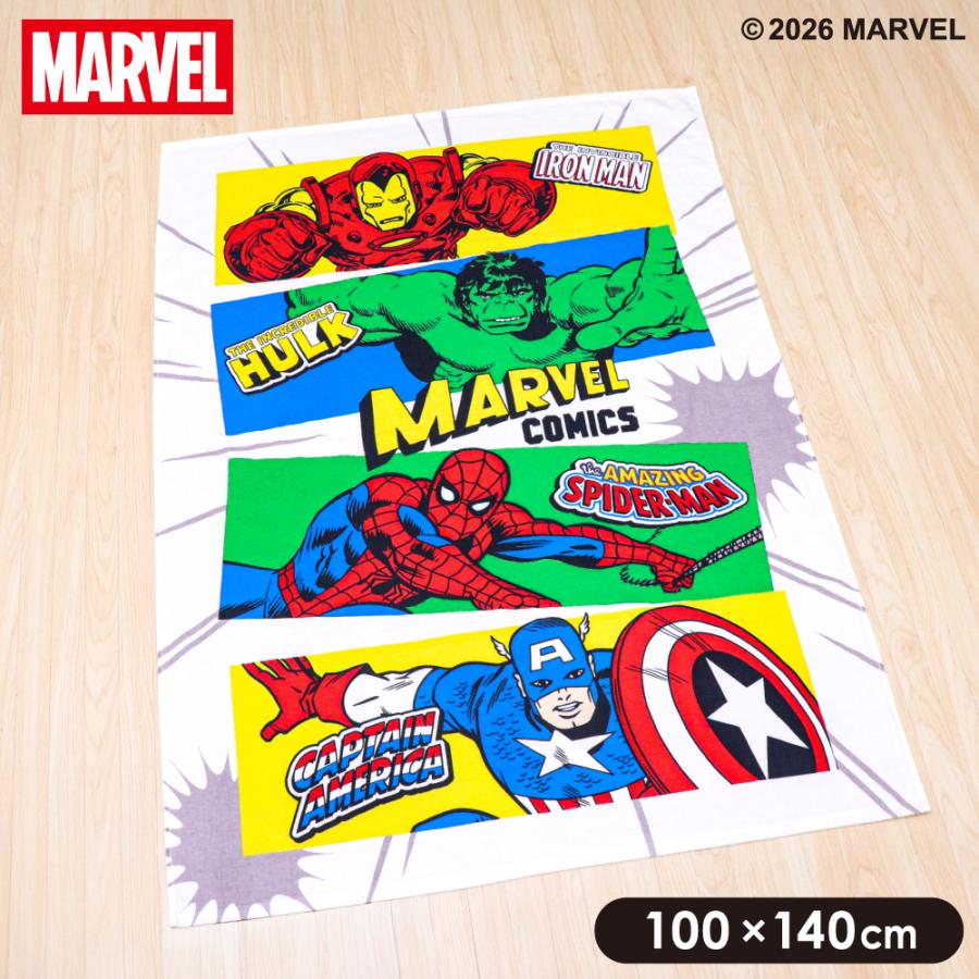 MARVEL（マーベル） アベンジャーズ タオルケット ハーフケット 100