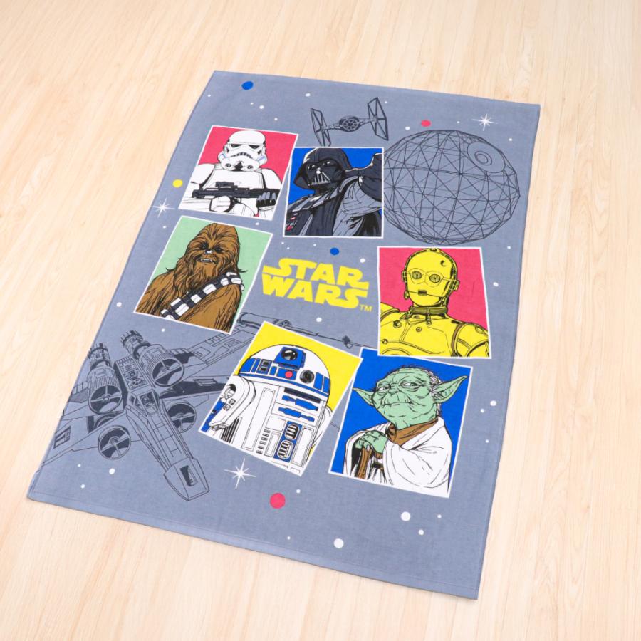 STAR WARS（スター・ウォーズ） 1個のみ配送・送料込 タオルケット