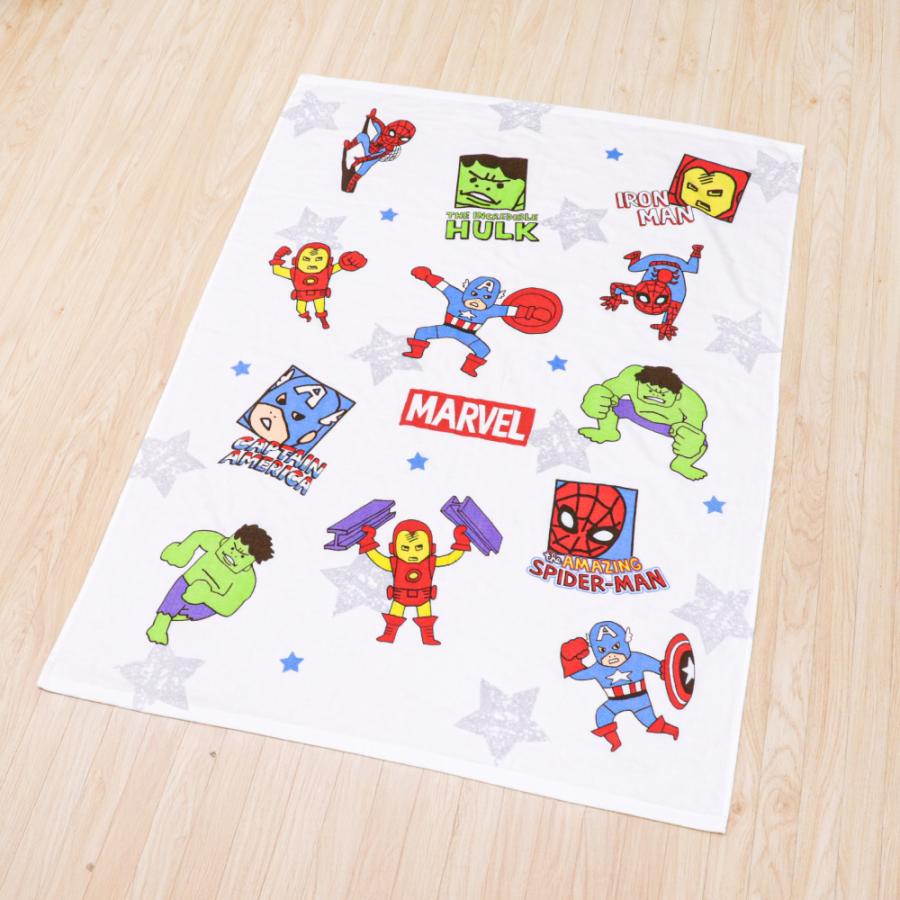MARVEL（マーベル） アベンジャーズ お昼寝 タオルケット 85×115cm 綿