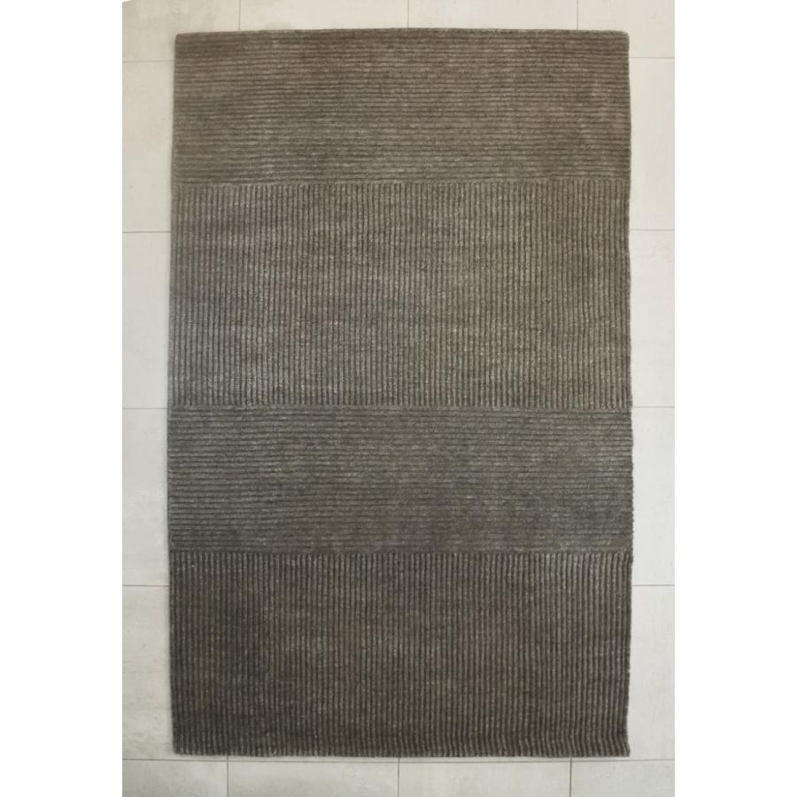 アップ＆ダウン「up&down」　手織りラグ/180×120cm/無染色/ウール/undyed+アンダイドプラスオリジナルラグ |  | 04